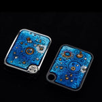 Titanium Carved Plates 1