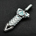 Aluminum main body + Blue Glow Lines + Titanium Tuning Fork