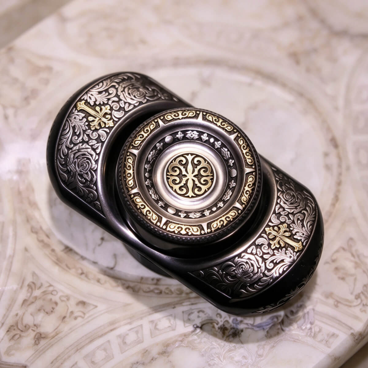 STABLE EDC × Spinmoon edc Rose Knight