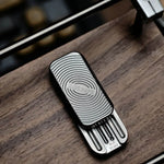 Polished Titanium-Super Dense Track