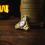 Stainless Steel with Real Gold Plating
