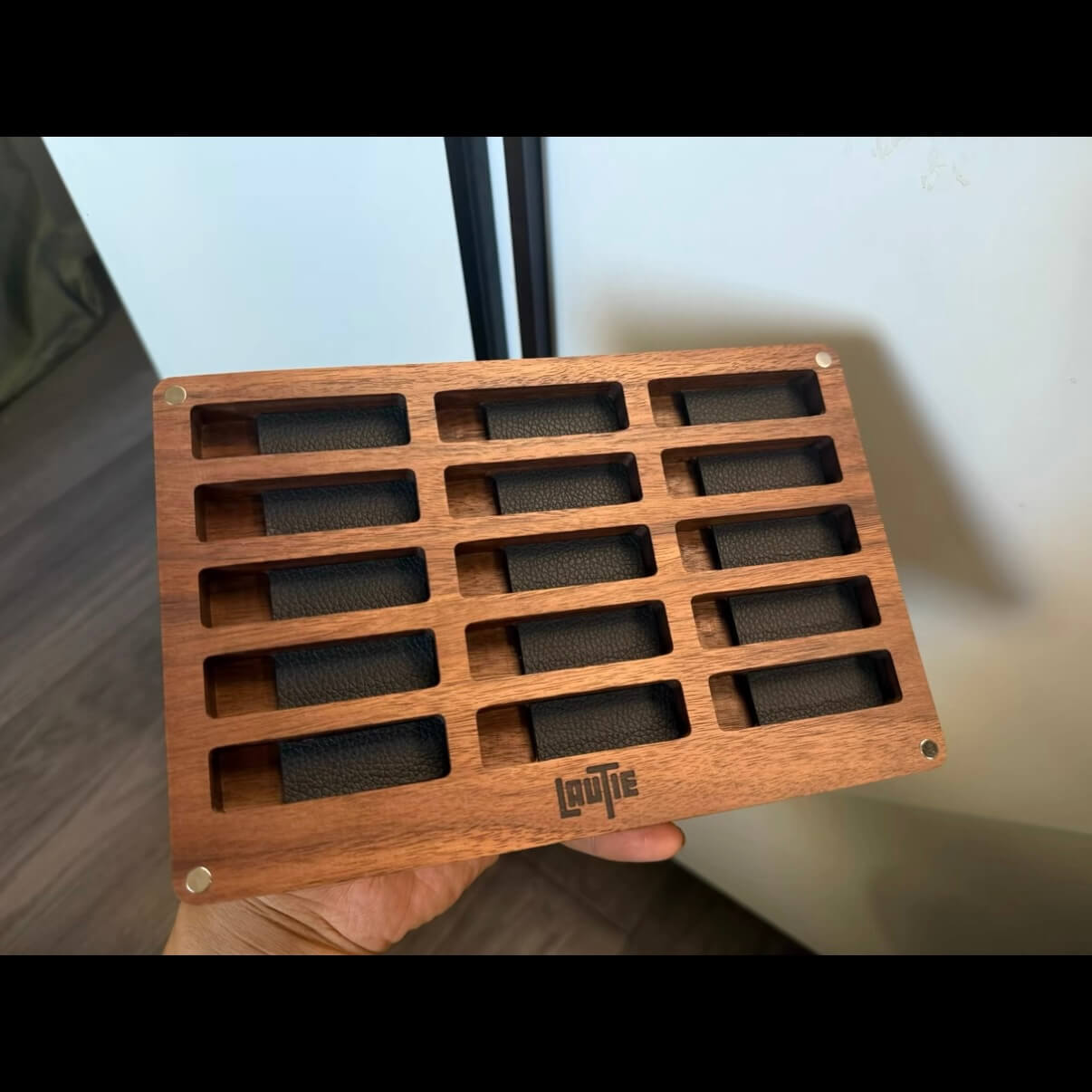 Wooden Display Tray for Lautie Choc Slider