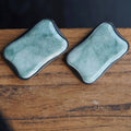Peacock Aura Sand Jadeite  Plates（No Main Body)