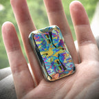 YY EDC Heart Feather