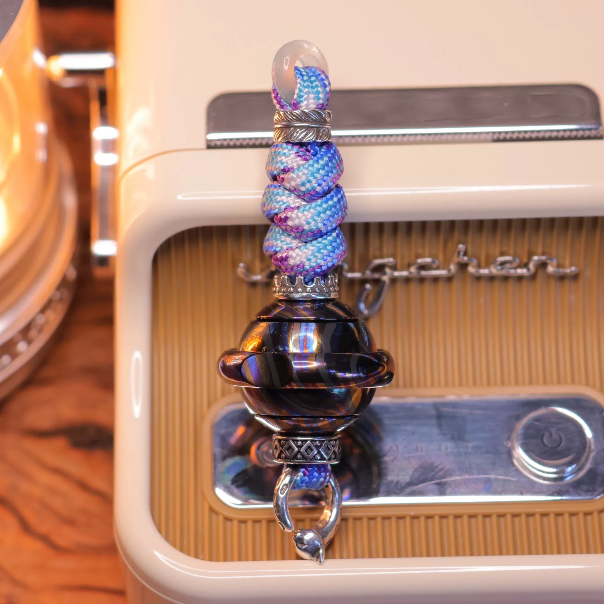 42.COSMO Planet Lanyard Bead - Paracord Braiding Service