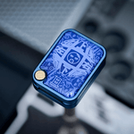 Stainless steel-blue-Polished