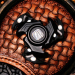 Blackened Blasted Stainless Steel